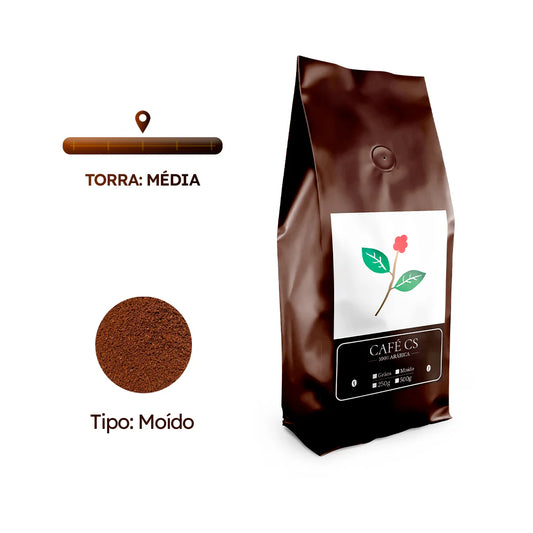 Café CS Gourmet 100% Arábica – (Moído | Torra Média)